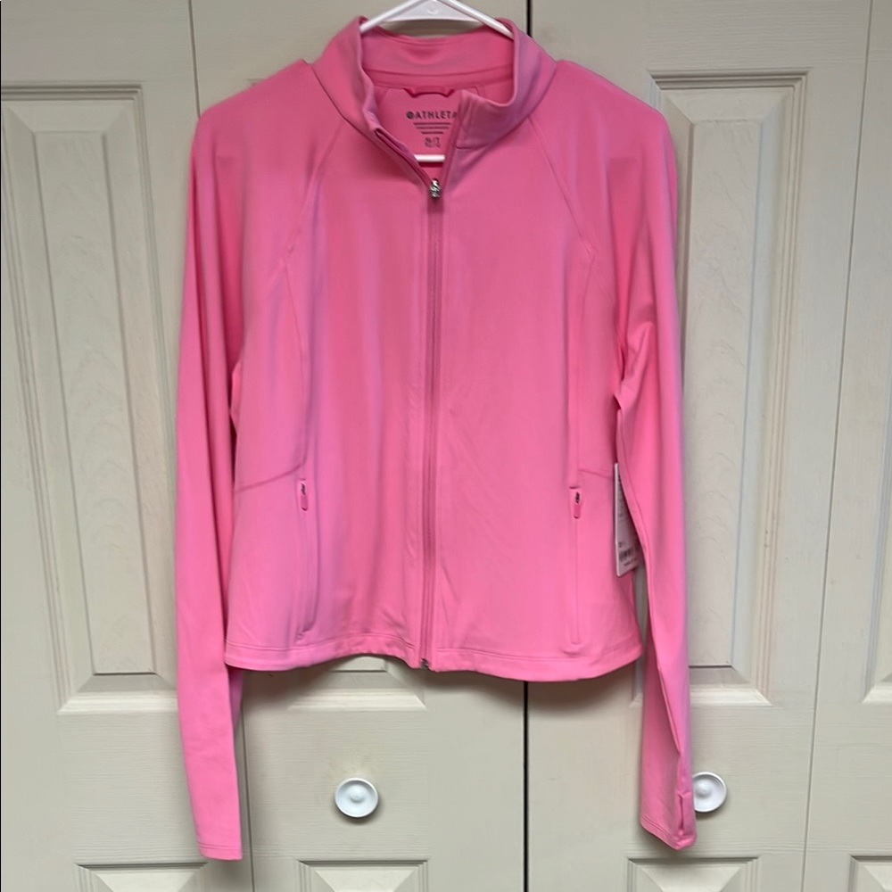 Athleta salutation crop jacket